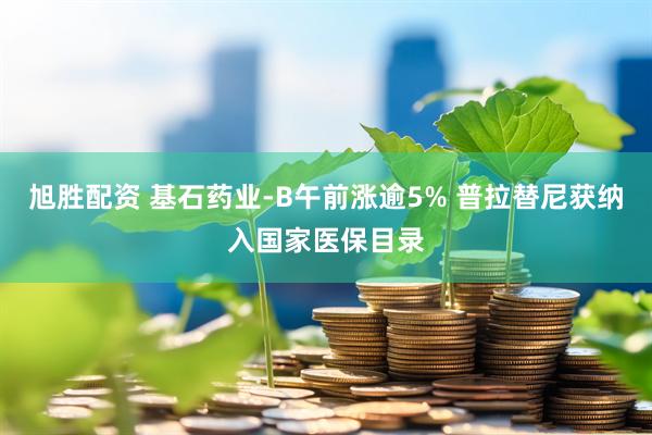 旭胜配资 基石药业-B午前涨逾5% 普拉替尼获纳入国家医保目录